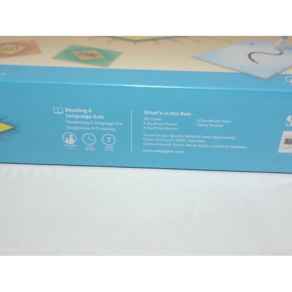 Simply Fun ARTributes Describe & Draw Game Reading & Comprehension NEW SEALED - Picture 7 of 7